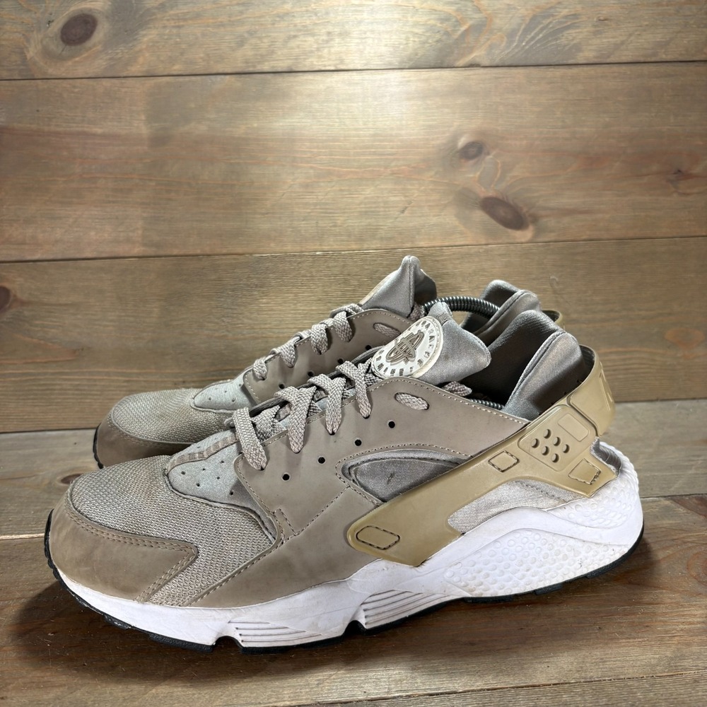 Nike Air Huarache Mens size 12 shoes brown Cobblestone Running sneakers